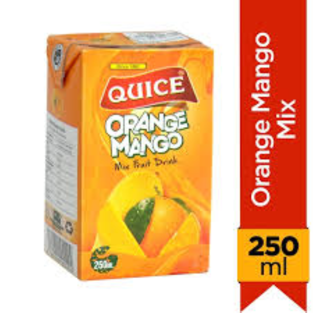 QUICE JUICE ORANGE MANGO MIX 250ML